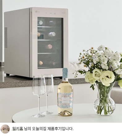 LG 디오스 오브제컬렉션 와인셀러 리뷰사진